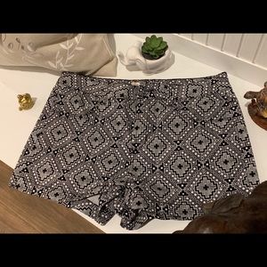 Tribal pattern shorts